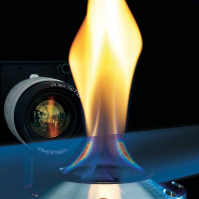 Laser-Imaging in Flames