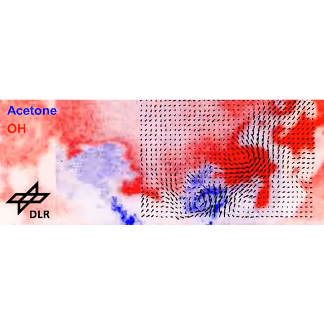 Flow Field Imaging in Flames