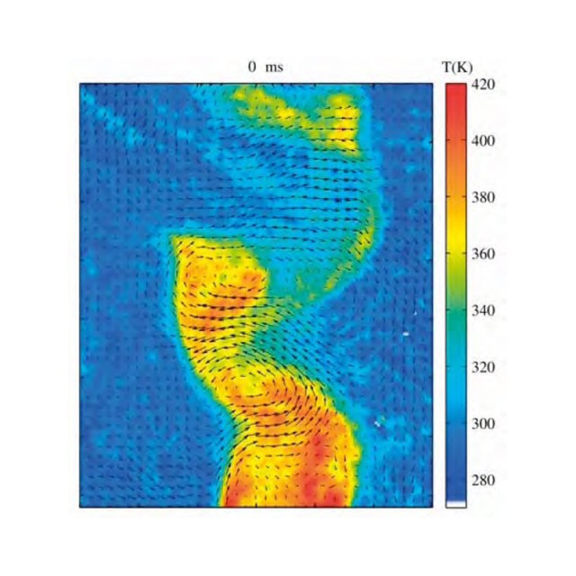 Thermographic PIV