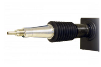 High efficiency UV endoscope attached to image intensifier