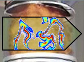 In-Cylinder LIF Imaging of Flame Species