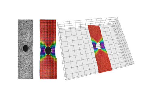 2D-/3D Stereo DIC-analysis